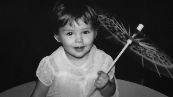 Sharon Stone as a child